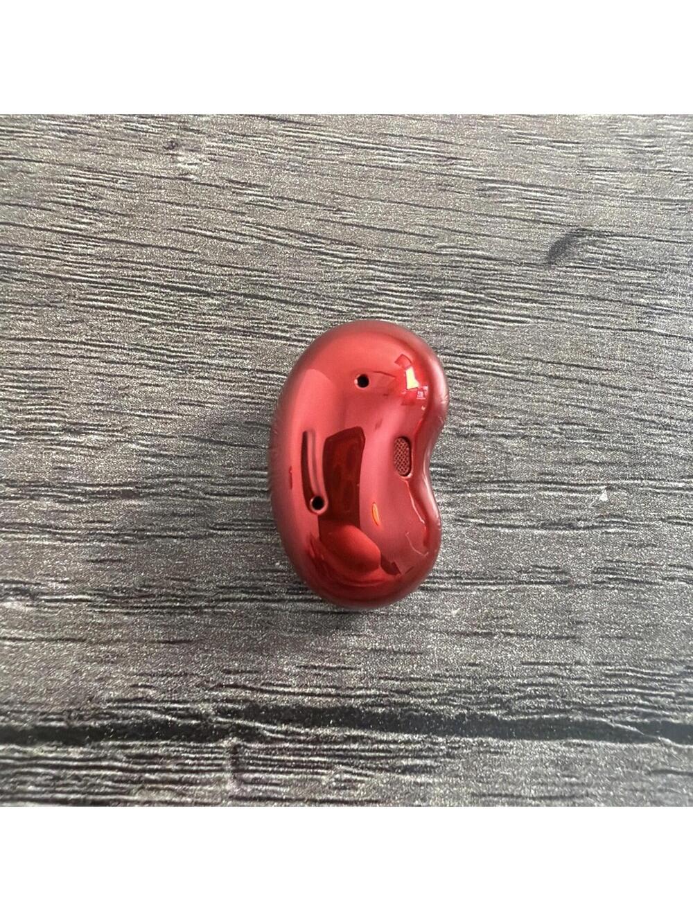 USED Original Mystic Red Samsung Galaxy Buds Live RIGHT SIDE Earbud SM-R180